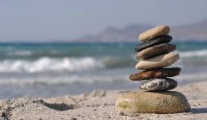 Pebble stack